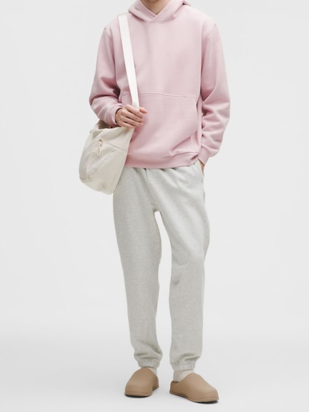 Lululemon Steady State Pullover Hoodie Pink XXL